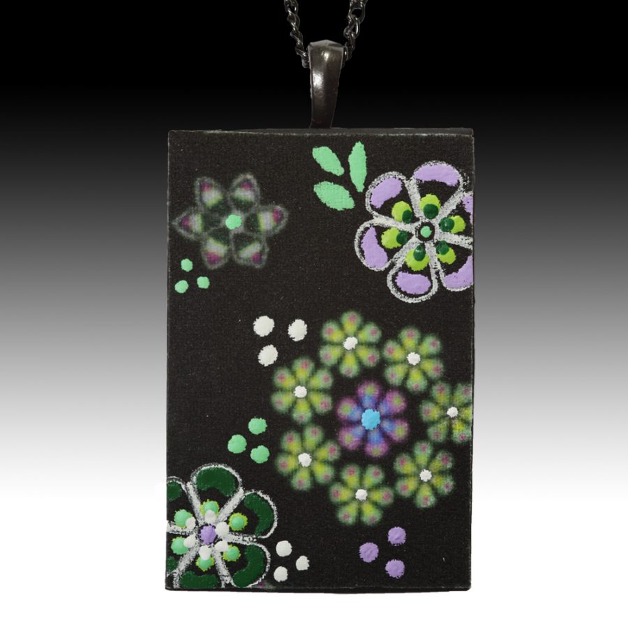 Black Rectangle Pendant2
