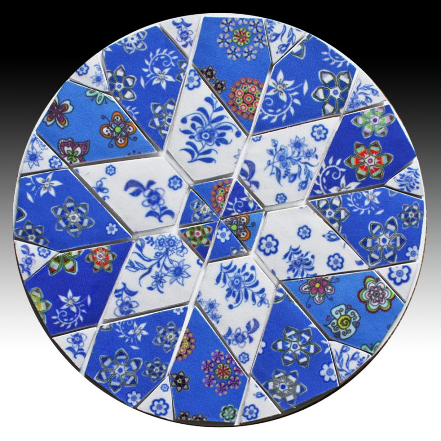 Blue&WhiteCircleMosaic