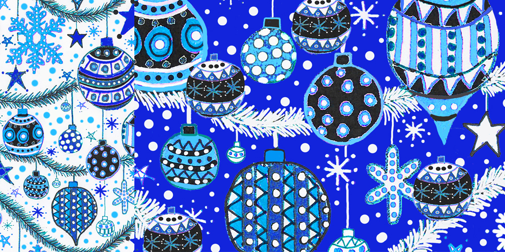 eXciting Xmas repeat pattern